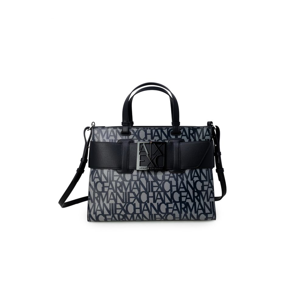 Чорна бавовняна сумочка Armani Exchange