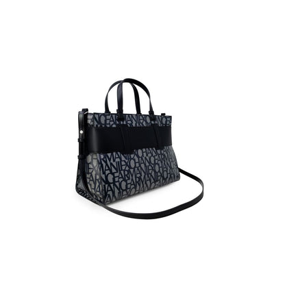 Чорна бавовняна сумочка Armani Exchange
