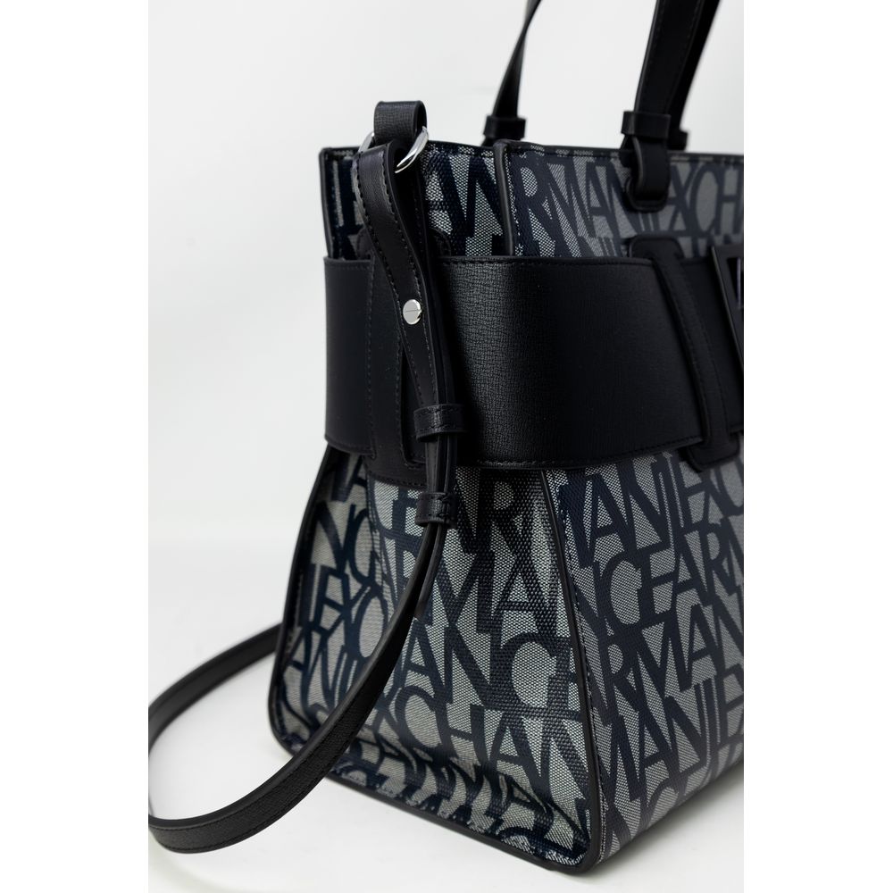 Чорна бавовняна сумочка Armani Exchange
