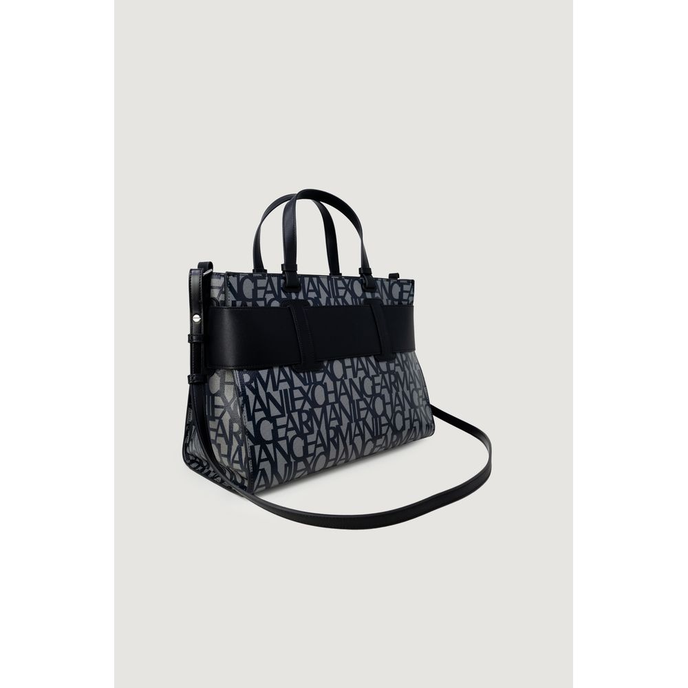 Чорна бавовняна сумочка Armani Exchange
