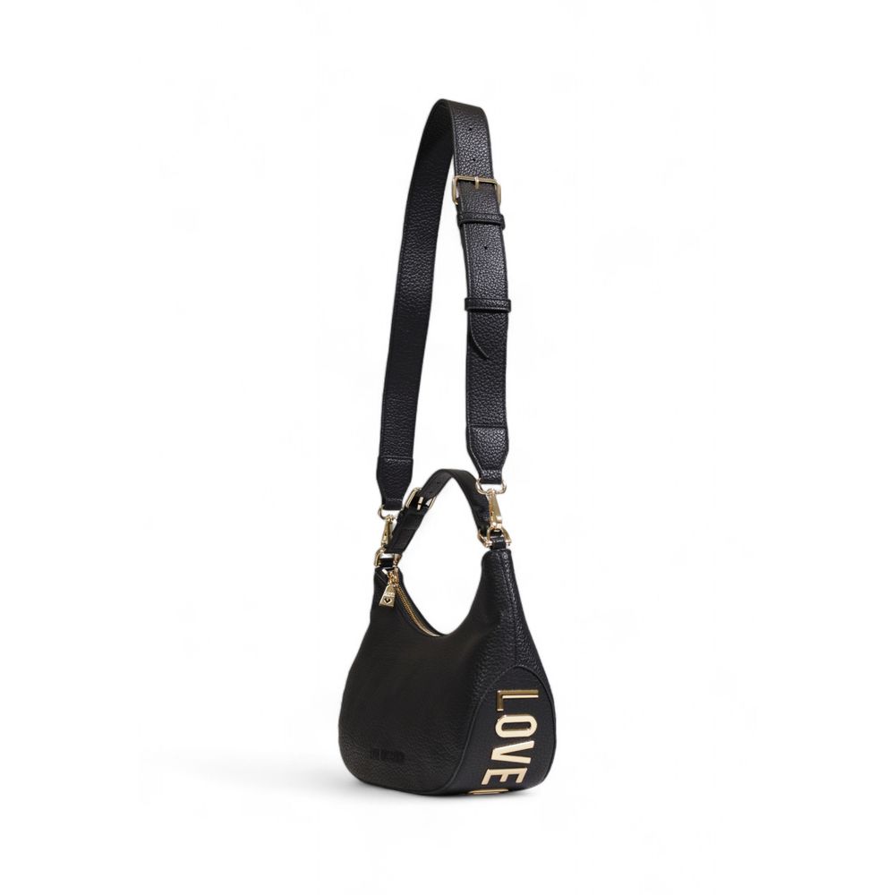 Двоколірна поліетиленова сумочка Love Moschino