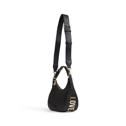 Двоколірна поліетиленова сумочка Love Moschino