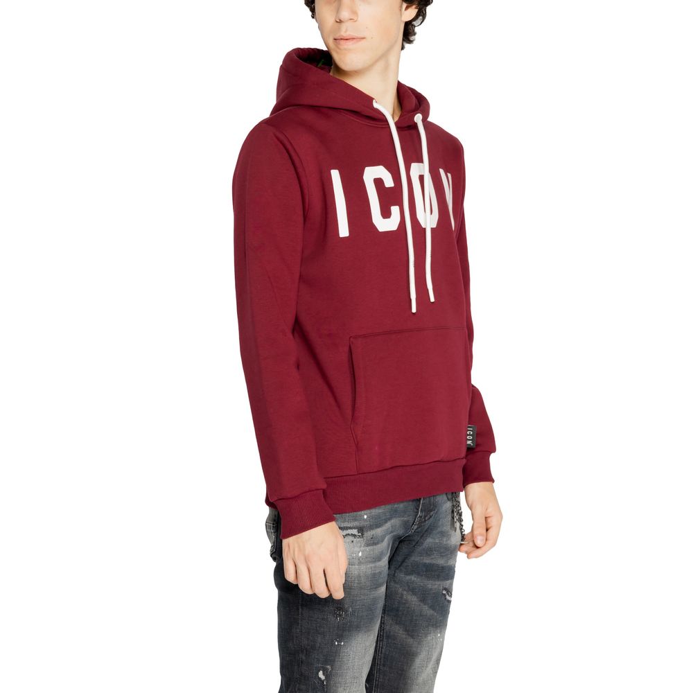 Бавовняний светр Icon Bordeaux