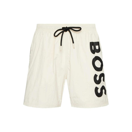 Бежеві купальники Hugo Boss з поліестеру