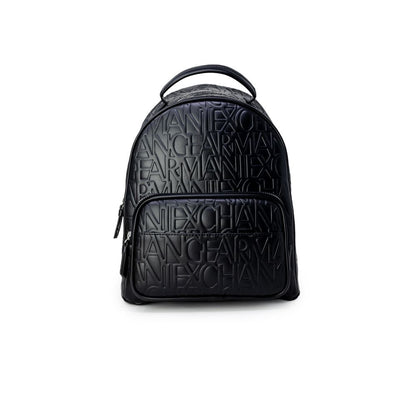 Чорний поліестеровий рюкзак Armani Exchange