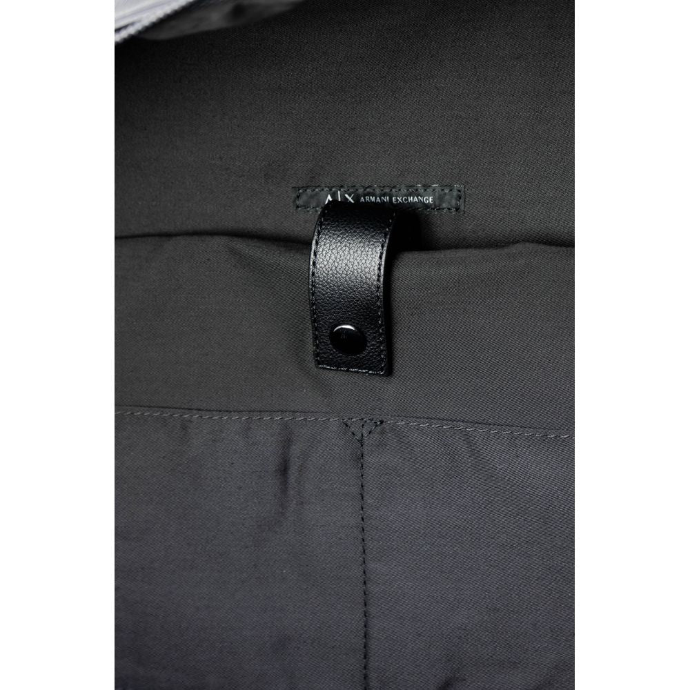 Чорний поліестеровий рюкзак Armani Exchange