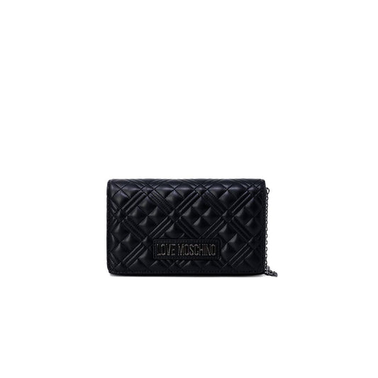 Двоколірна поліетиленова сумочка Love Moschino