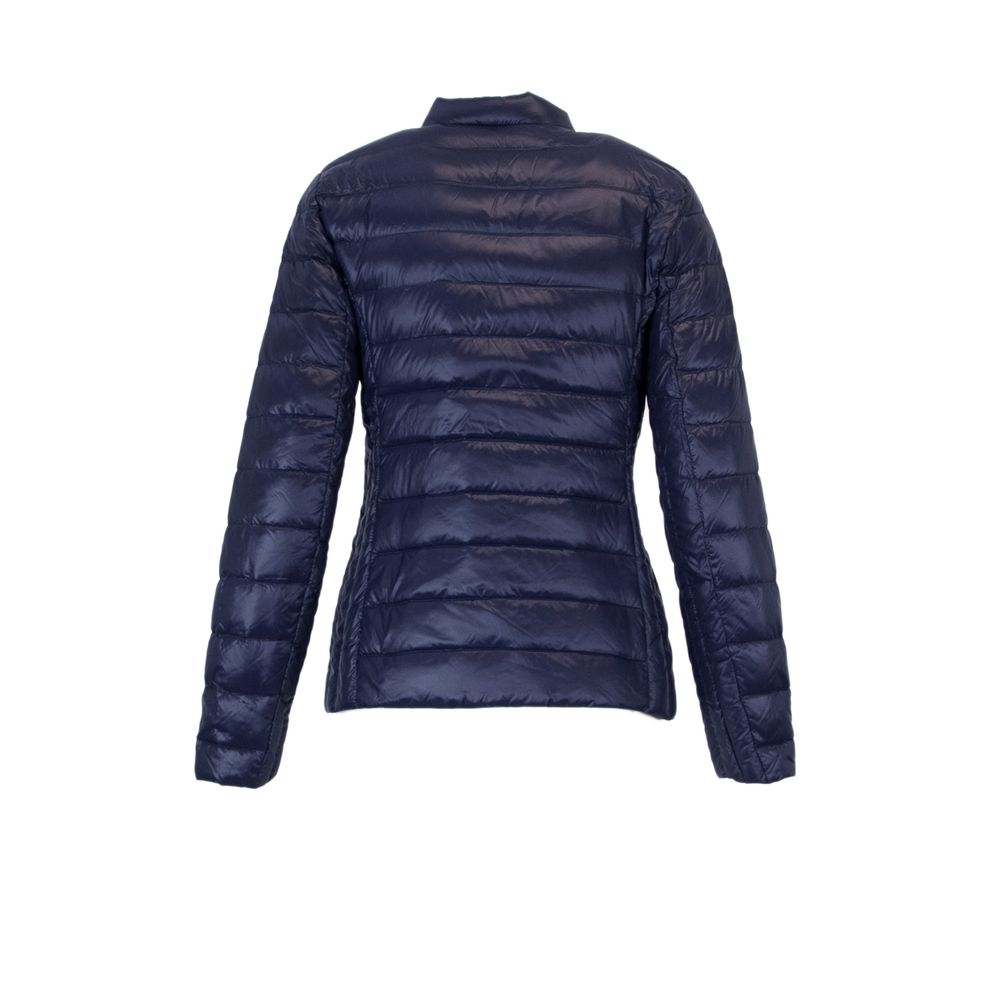 Сині поліестерові куртки та пальто Armani Exchange