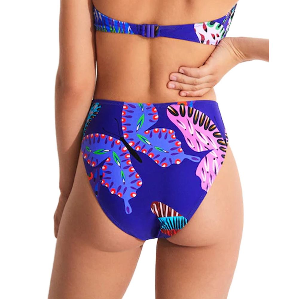 Фіолетовий купальний костюм Desigual з поліестеру