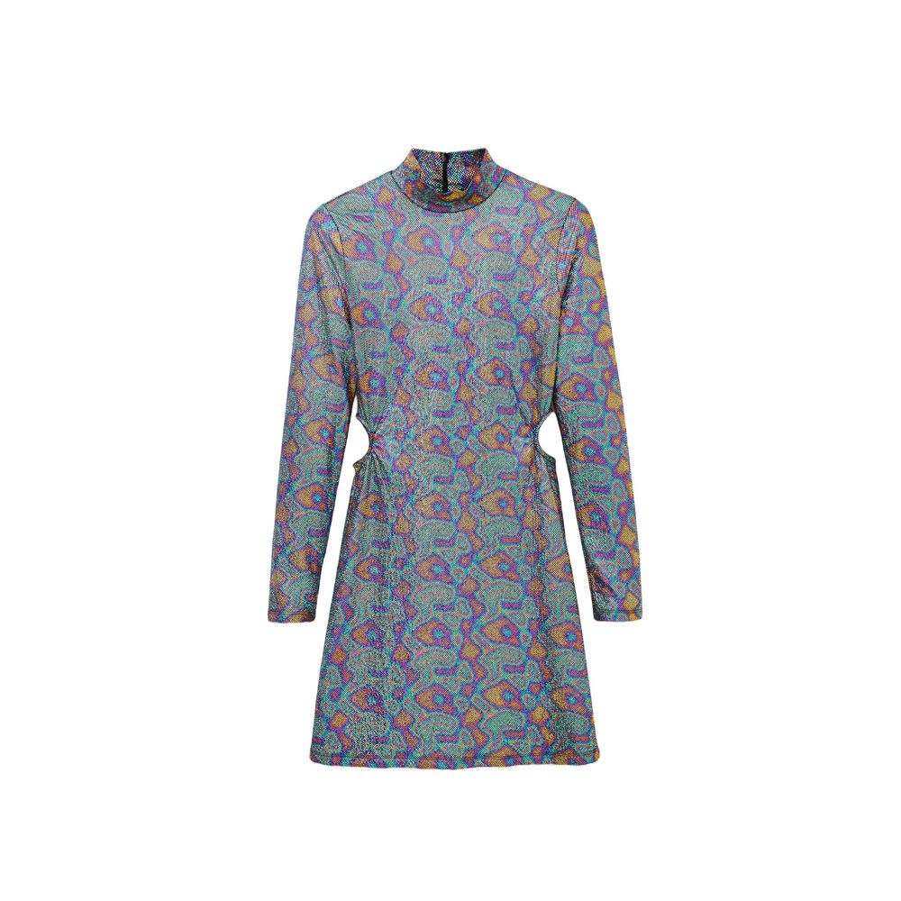 Зелена поліестерова сукня Desigual
