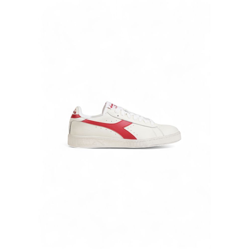 Червоні шкіряні кросівки Diadora