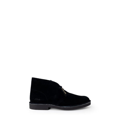 Чорні шкіряні черевики Clarks