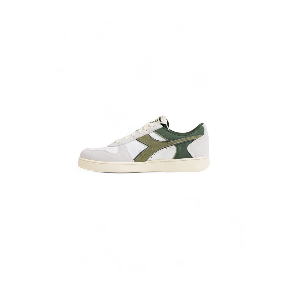 Зелені шкіряні кросівки Diadora