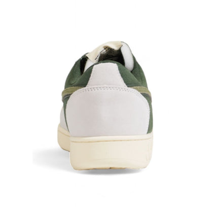 Зелені шкіряні кросівки Diadora