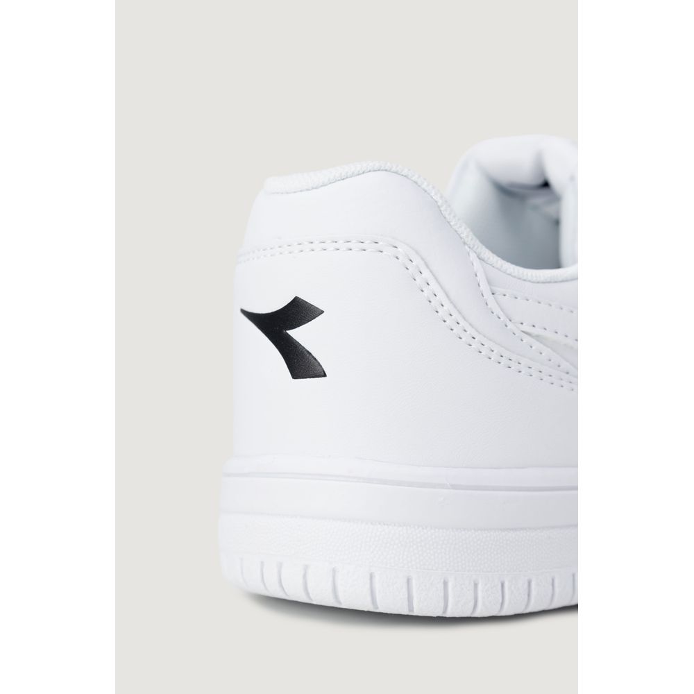 Білі кросівки Diadora із синтетичної шкіри