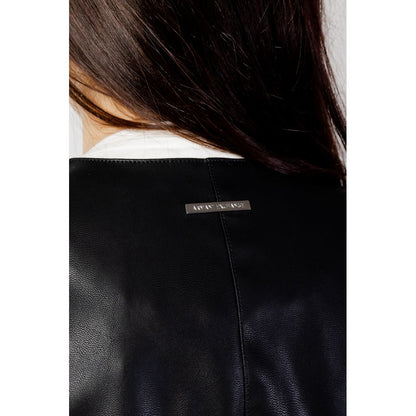 Чорні поліестерові куртки та пальто Armani Exchange