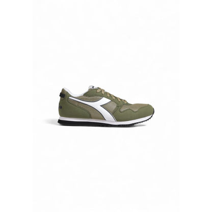 Зелені текстильні кросівки Diadora