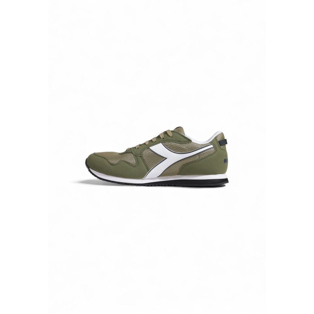 Зелені текстильні кросівки Diadora