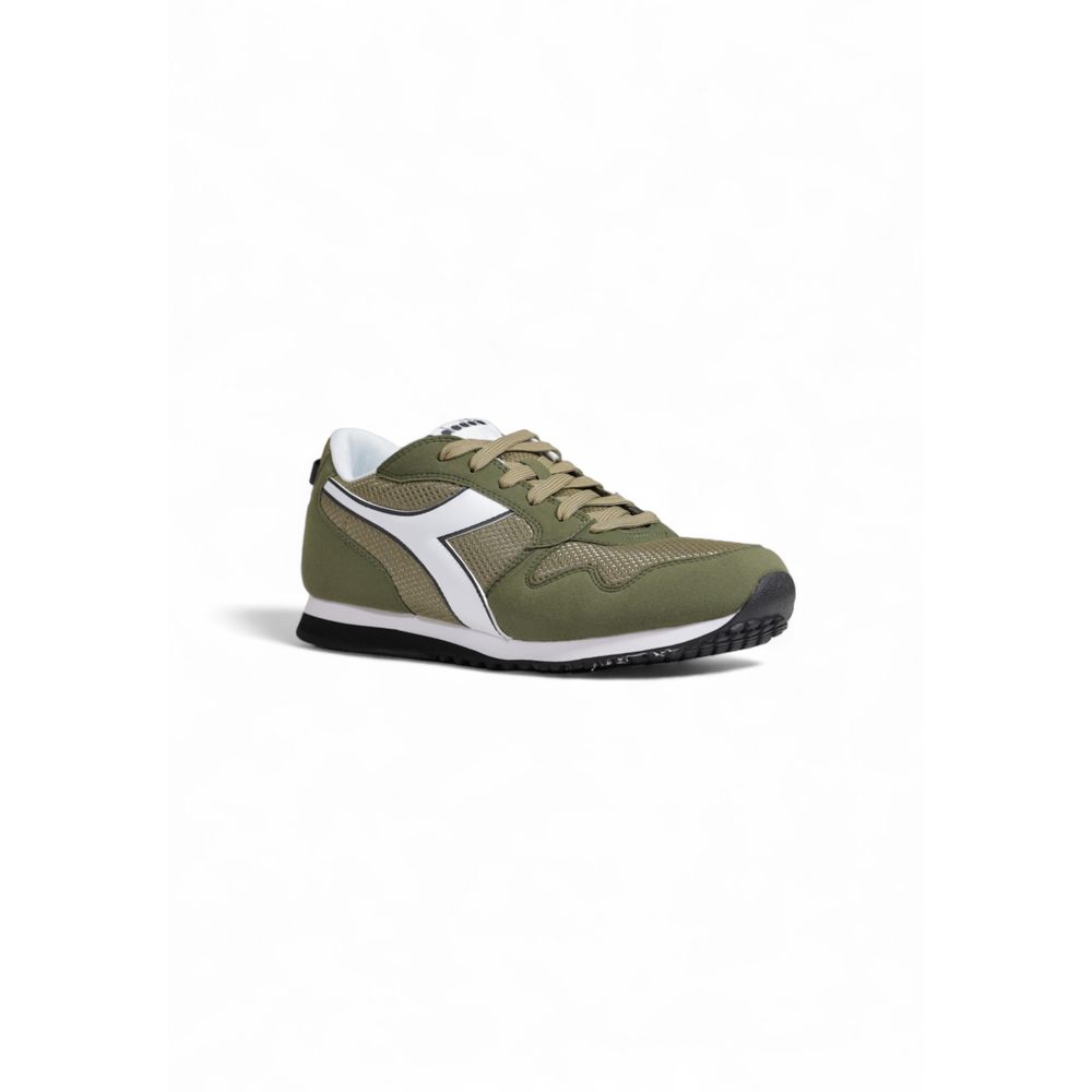 Зелені текстильні кросівки Diadora