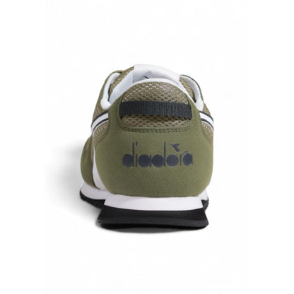 Зелені текстильні кросівки Diadora