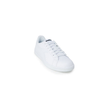 Білі кросівки Diadora із синтетичної шкіри