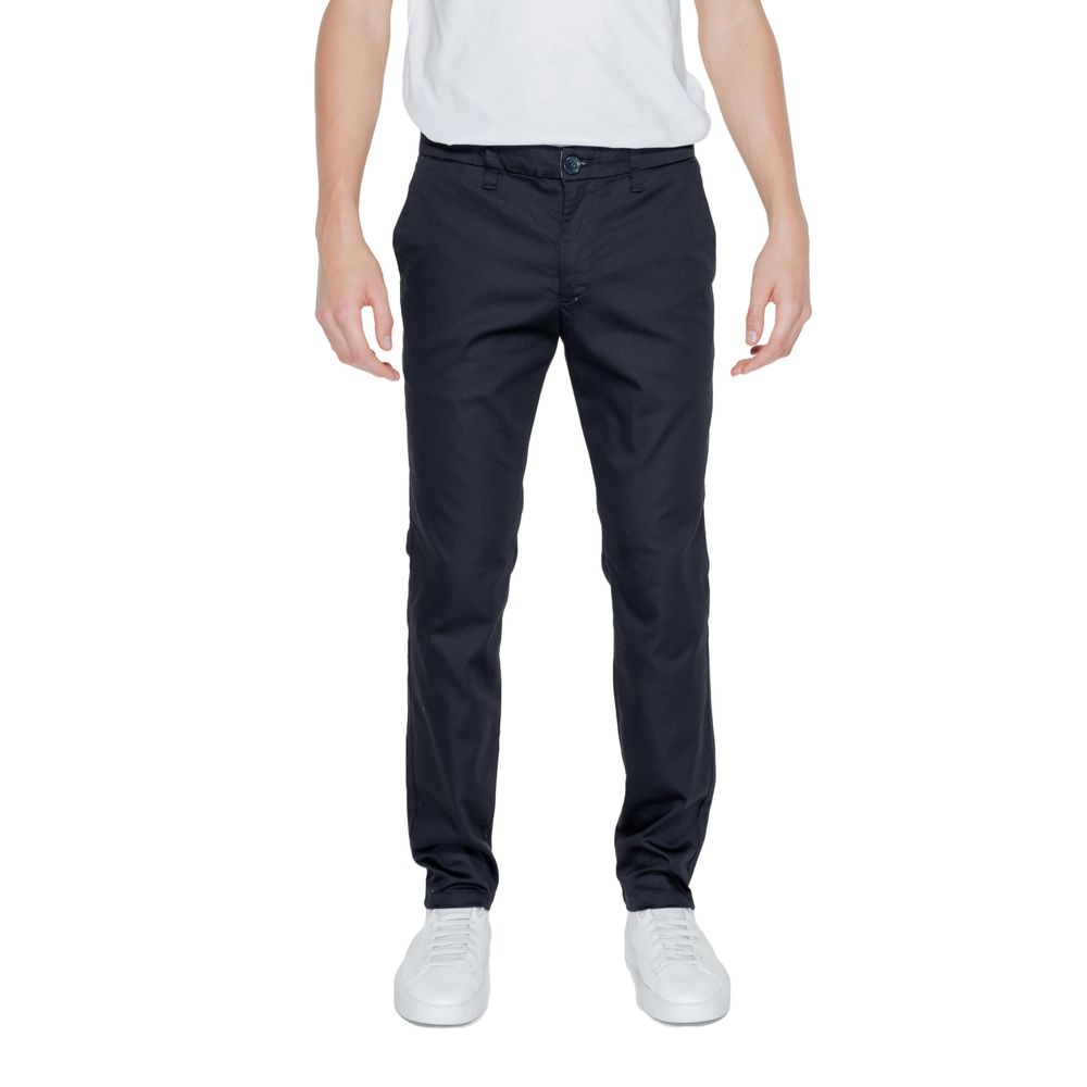Чорні бавовняні джинси та штани Armani Exchange
