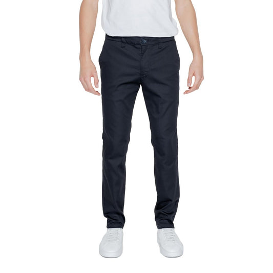 Чорні бавовняні джинси та штани Armani Exchange