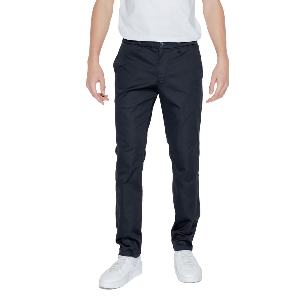Чорні бавовняні джинси та штани Armani Exchange