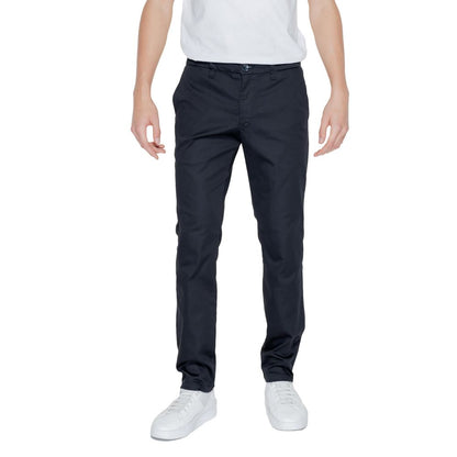 Чорні бавовняні джинси та штани Armani Exchange