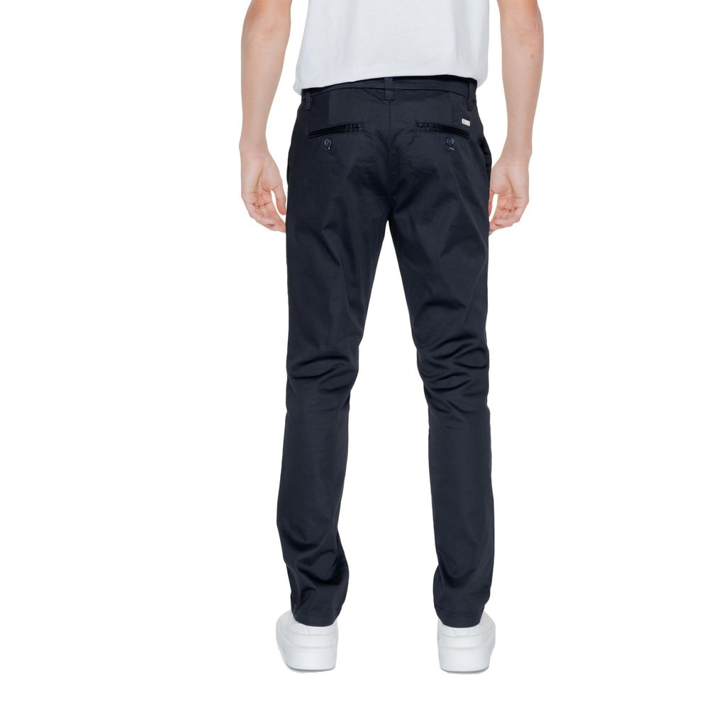 Чорні бавовняні джинси та штани Armani Exchange