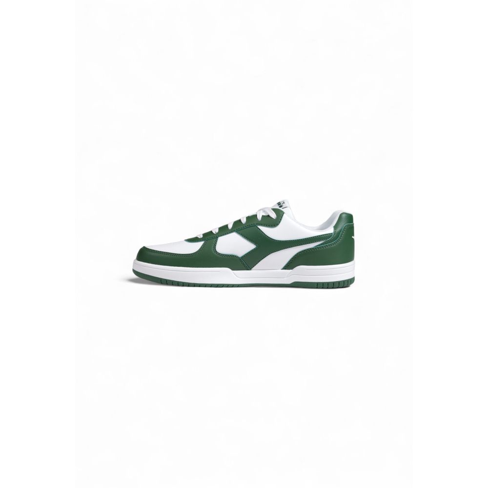 Зелені кросівки Diadora із синтетичної шкіри