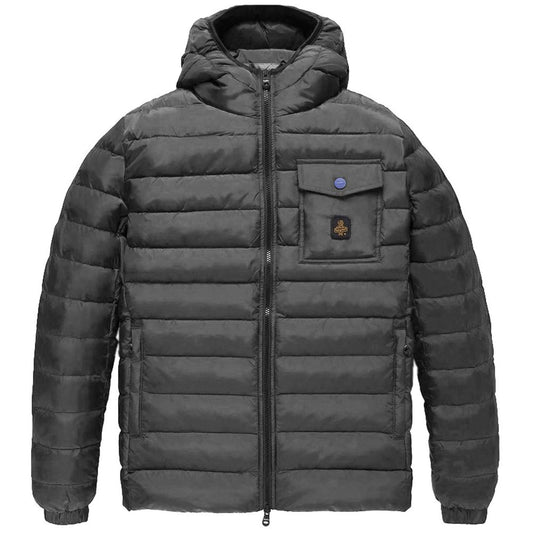 Refrigiwear сіра нейлонова чоловіча куртка