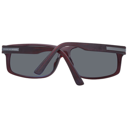 Бордові чоловічі сонцезахисні окуляри Porsche Design