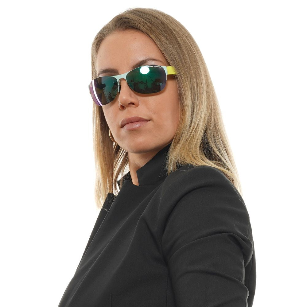 Зелені жіночі сонцезахисні окуляри Porsche Design