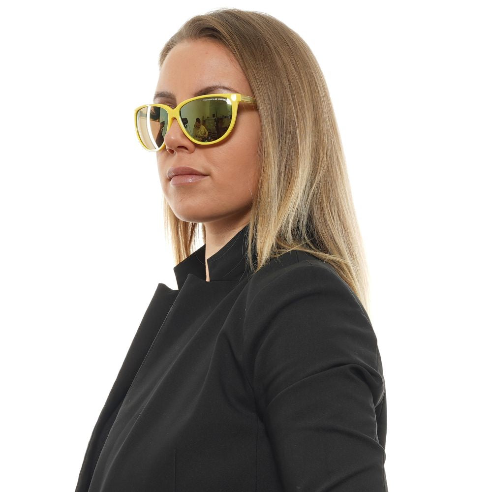 Жовті жіночі сонцезахисні окуляри Porsche Design