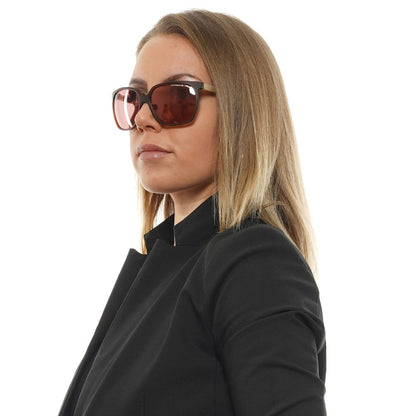 Бордові жіночі сонцезахисні окуляри Porsche Design