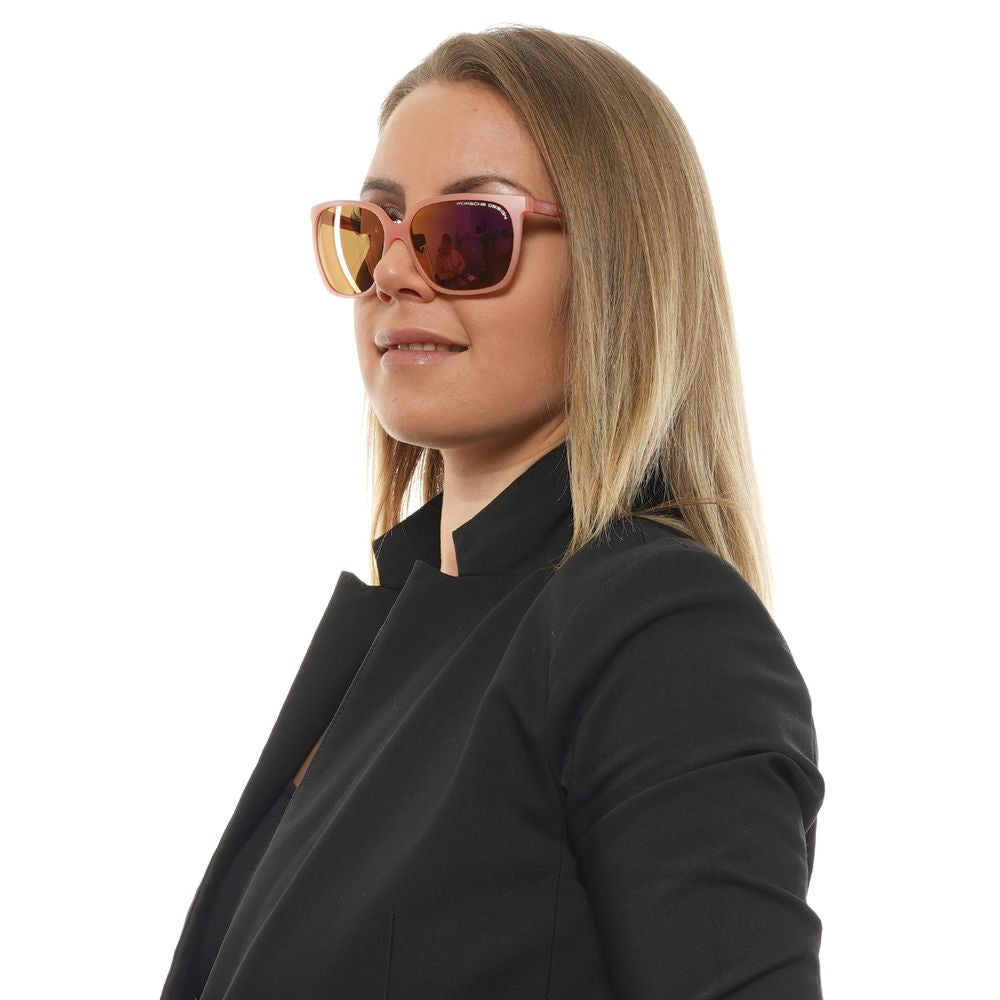 Рожеві жіночі сонцезахисні окуляри Porsche Design