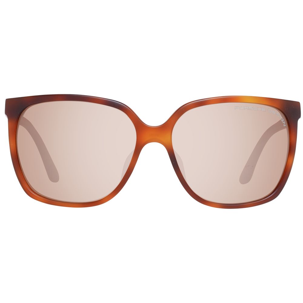 Коричневі жіночі сонцезахисні окуляри Porsche Design