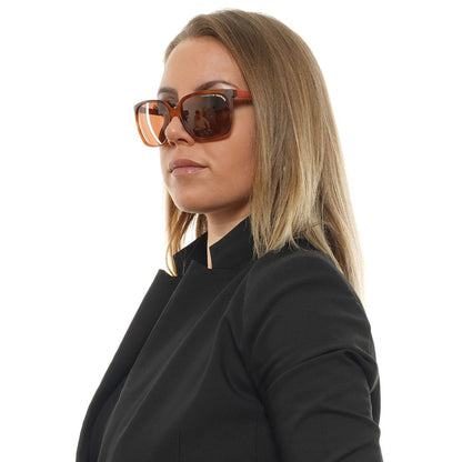 Коричневі жіночі сонцезахисні окуляри Porsche Design