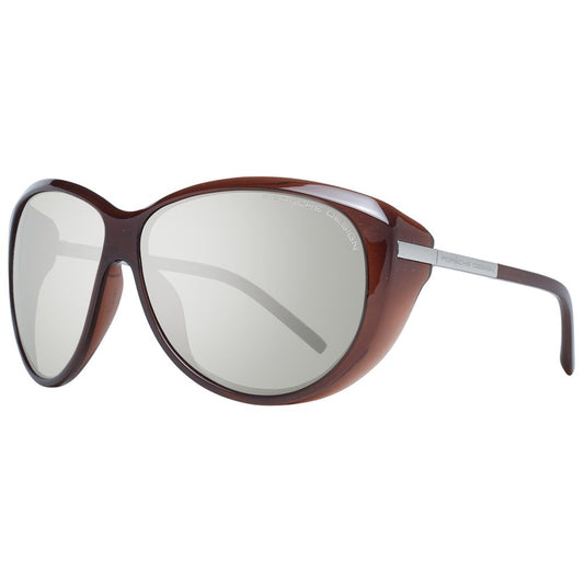 Коричневі жіночі сонцезахисні окуляри Porsche Design