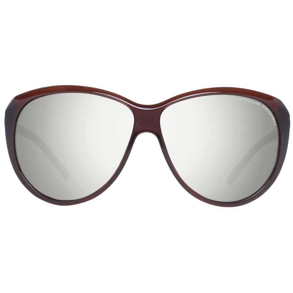 Коричневі жіночі сонцезахисні окуляри Porsche Design