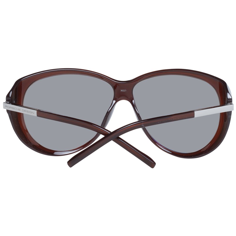 Коричневі жіночі сонцезахисні окуляри Porsche Design