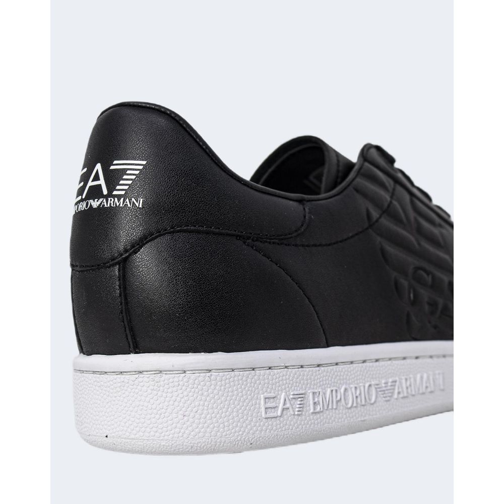 Чорно-білі поліетиленові кросівки EA7 Emporio Armani