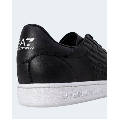 Чорно-білі поліетиленові кросівки EA7 Emporio Armani