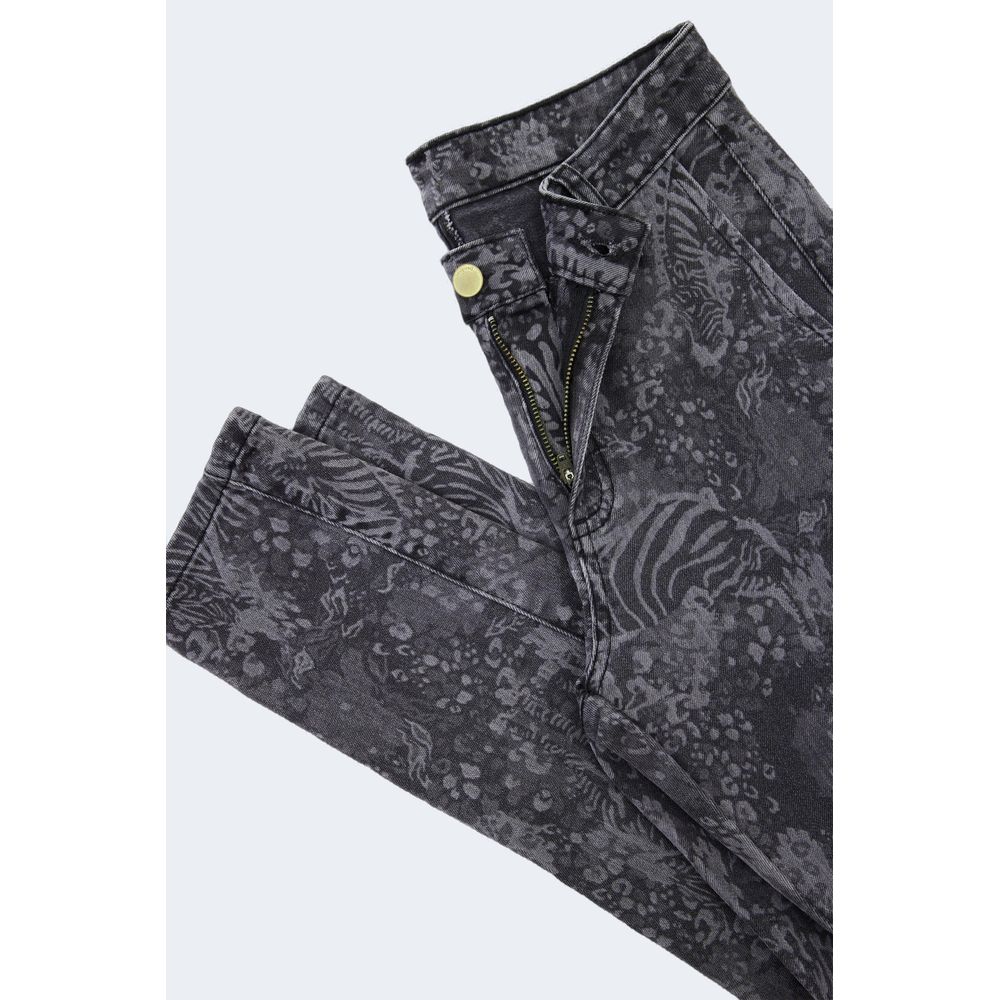 Чорні бавовняні джинси та штани Desigual
