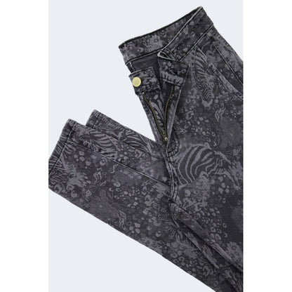 Чорні бавовняні джинси та штани Desigual