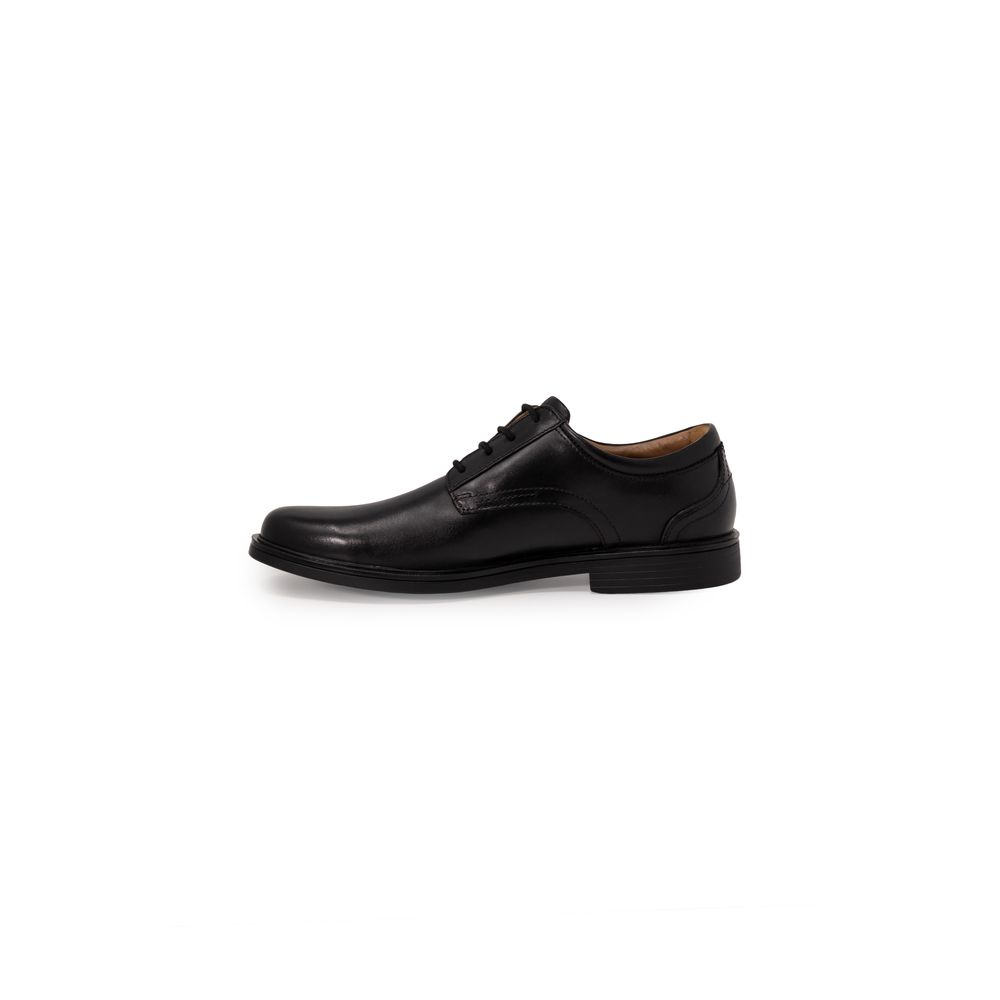 Чорний шкіряний кежуал Clarks