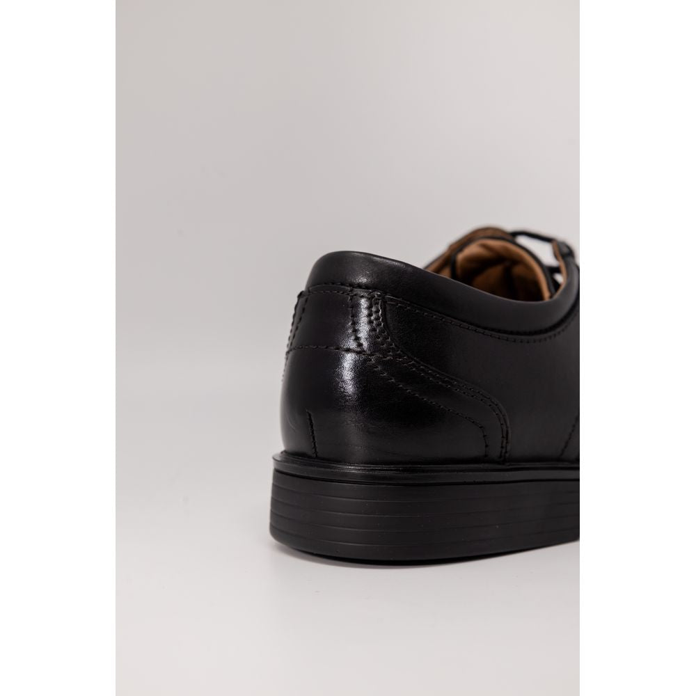Чорний шкіряний кежуал Clarks