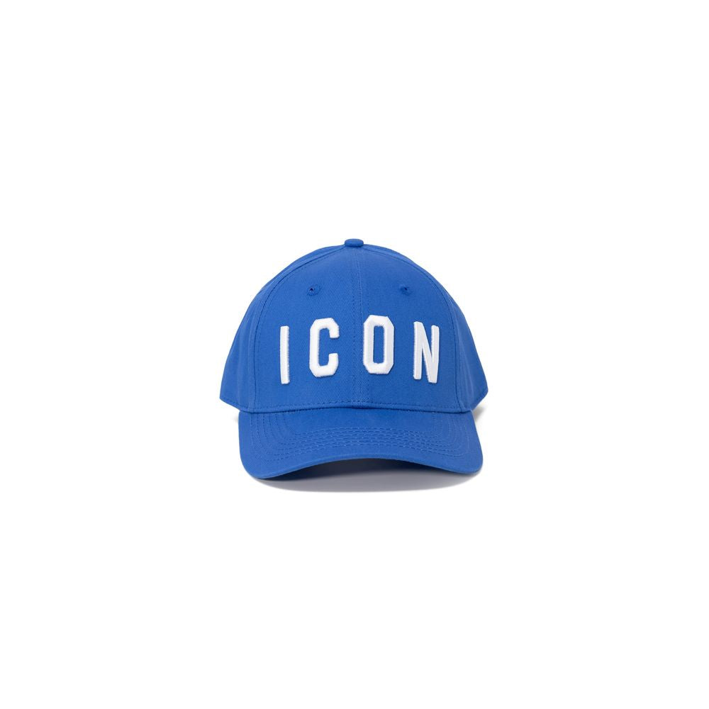 Сині бавовняні капелюхи та шапки Icon