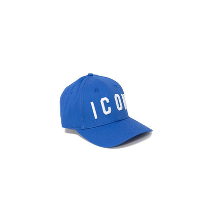 Сині бавовняні капелюхи та шапки Icon